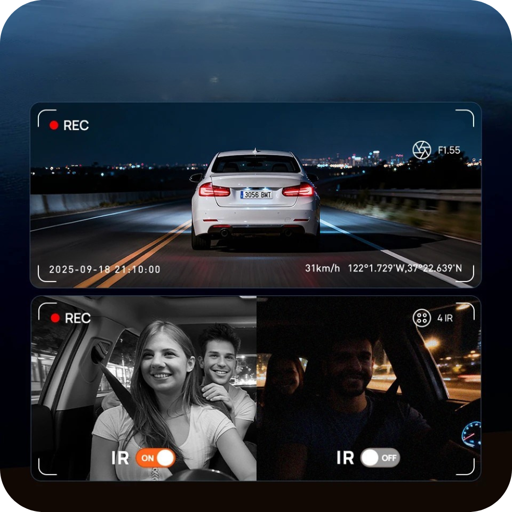 Meilleure Dashcam Auto 4k