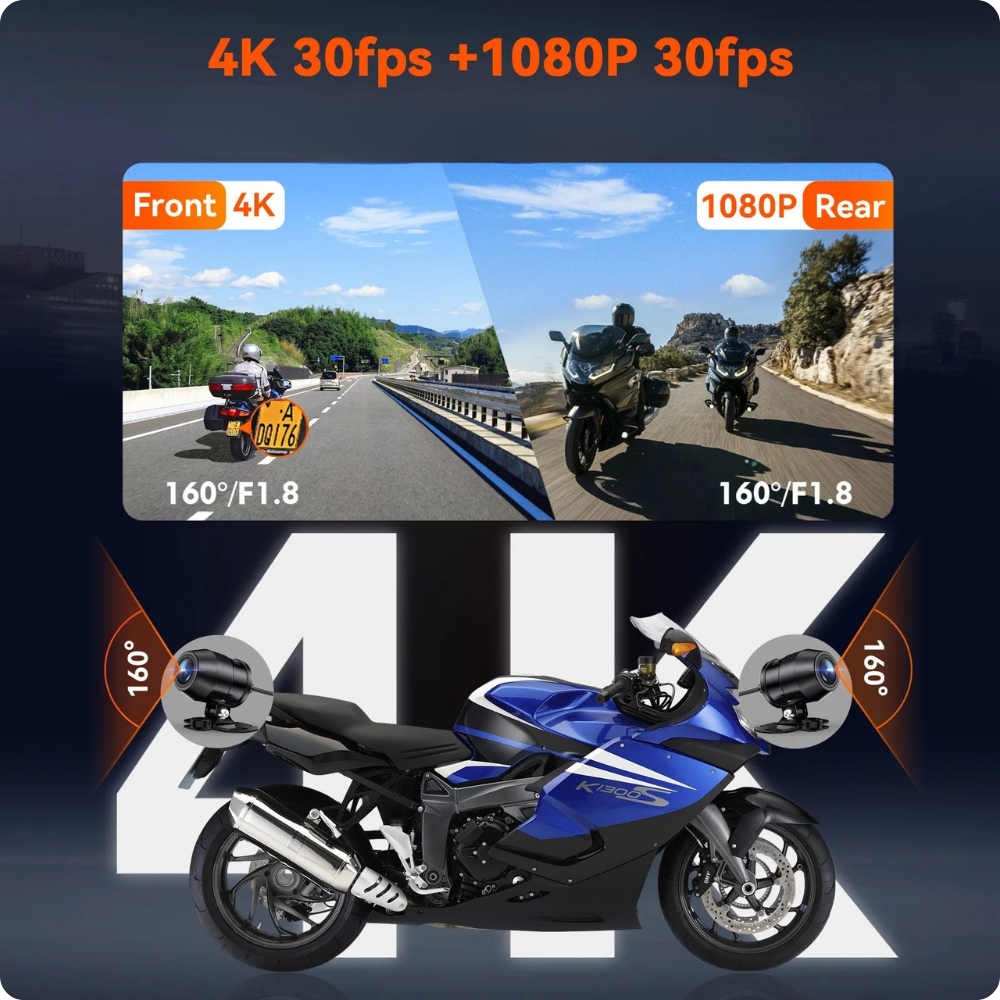 Dash cams Ventrue moto
