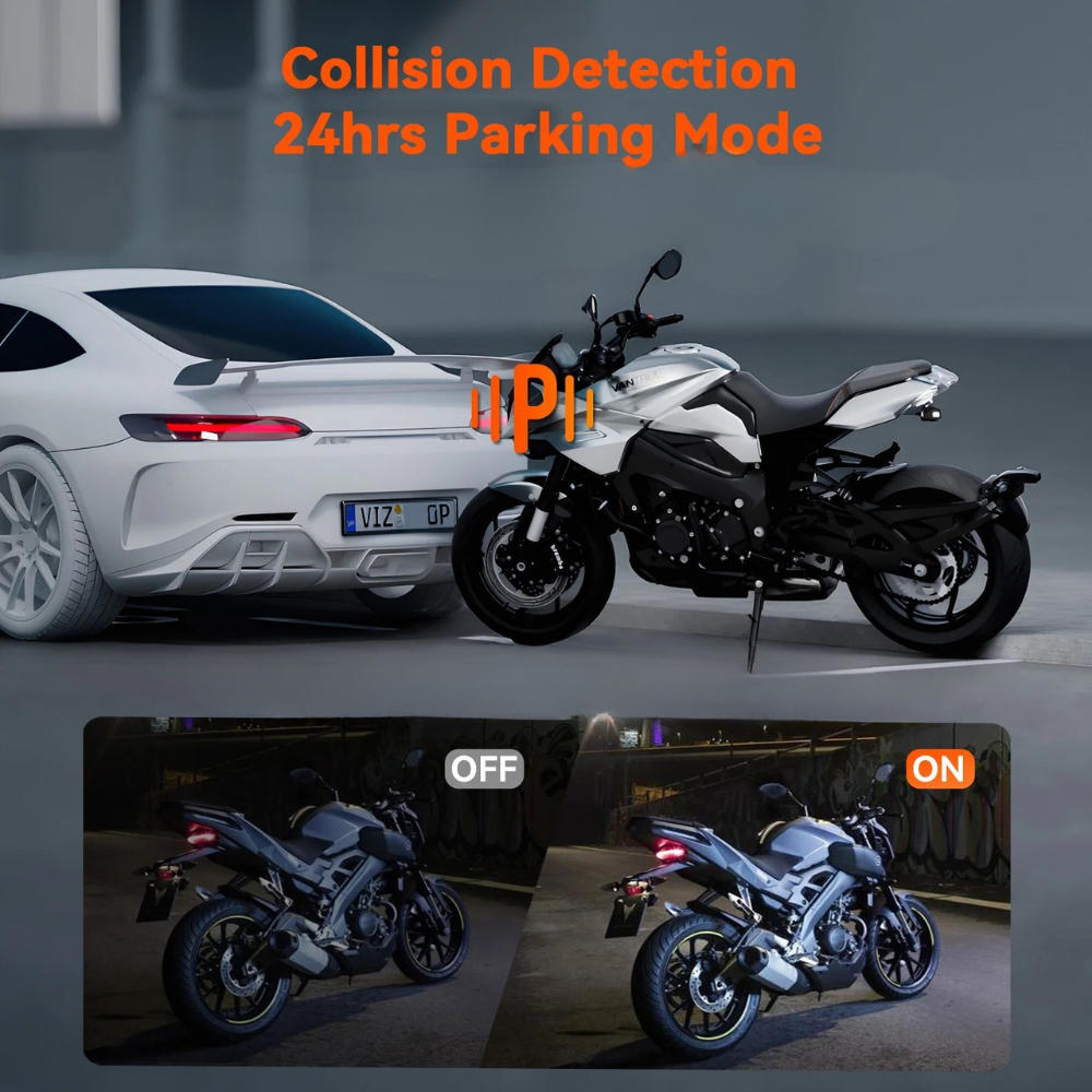 Dashcams Ventrue moto