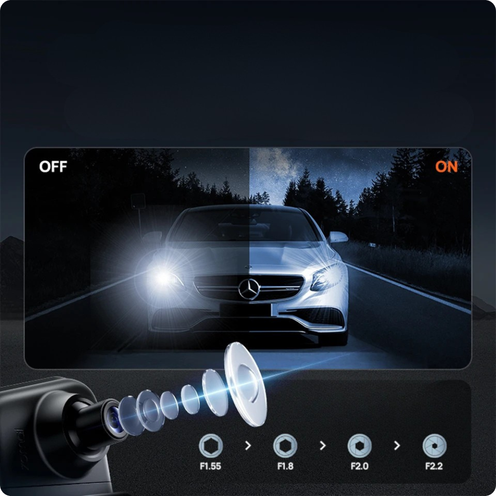 Retroviseur Dash cam HD