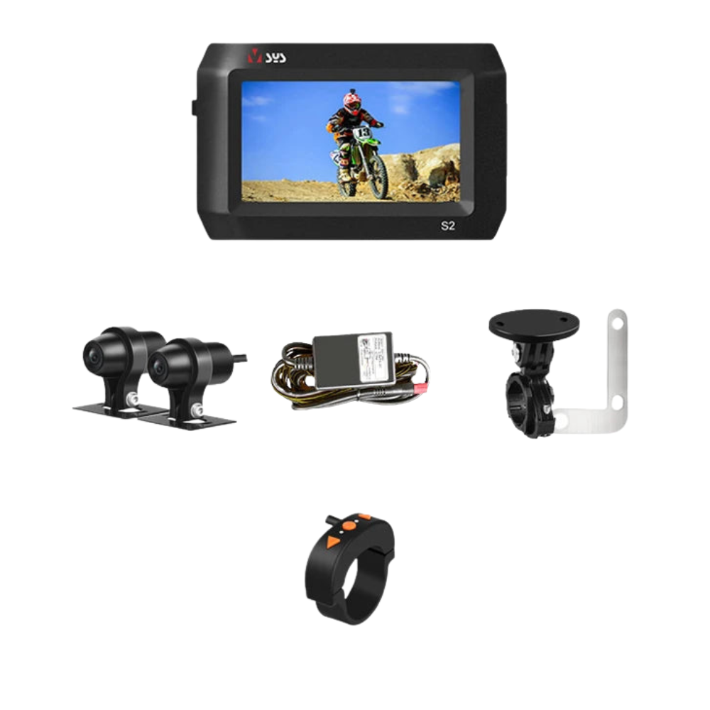 Dashcam Moto S2 Double Vue