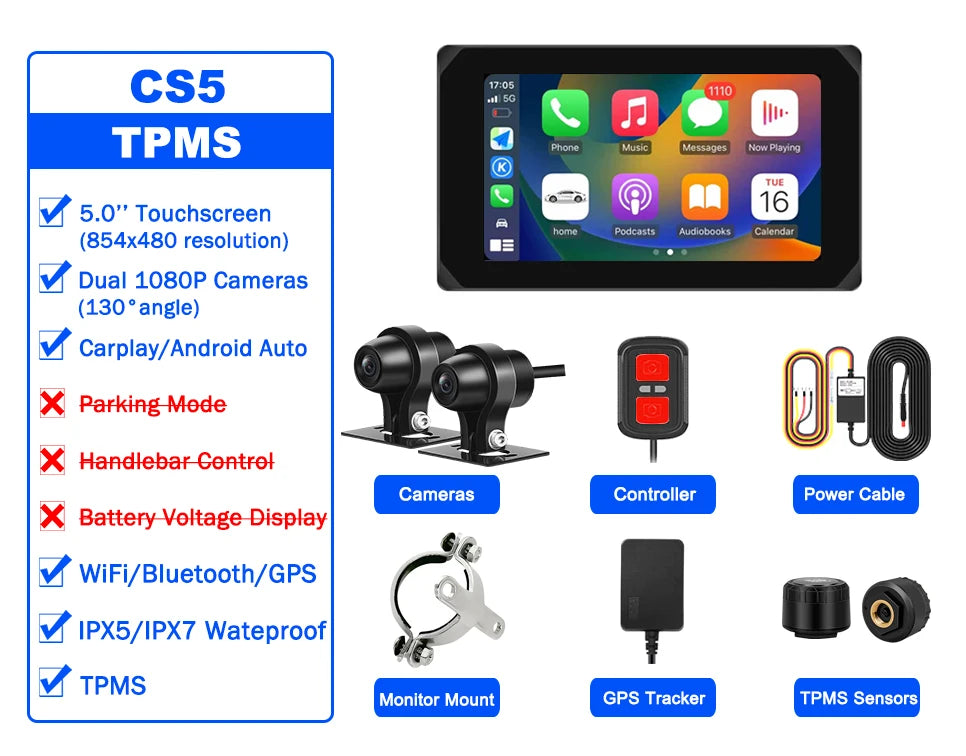 Cameras Moto SmartRide